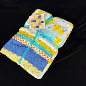 Rubber Duck Duck 2 Cuddly Quilt Kit Baby Blanket Includes All Fabrics
